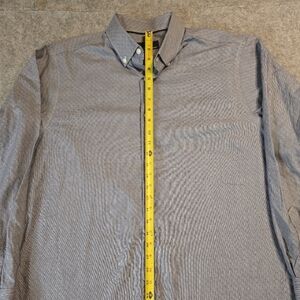 Hart Schaffner Marx Mens L Button Down Shirt